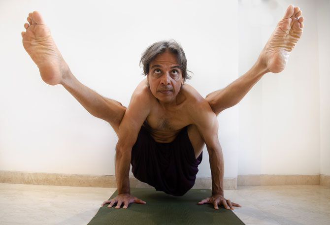 Another outstanding asana by Sandeep Desai in Astanga flow