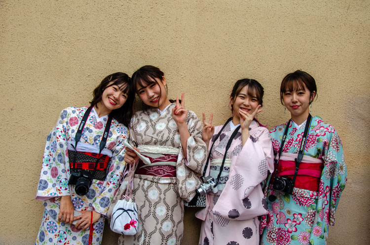 Four beautiful Japanese girls :).